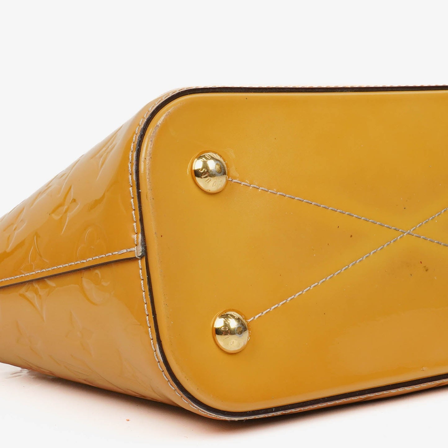 Louis Vuitton Vernis Montebello Dune PM Handbag
