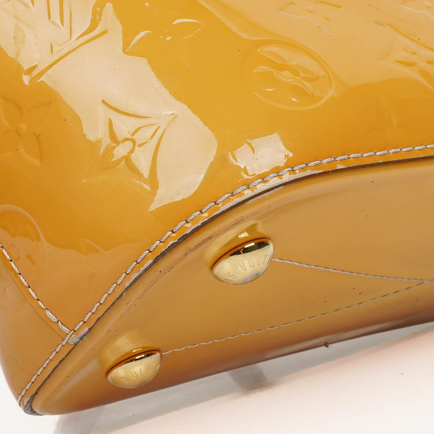 Louis Vuitton Vernis Montebello Dune PM Handbag