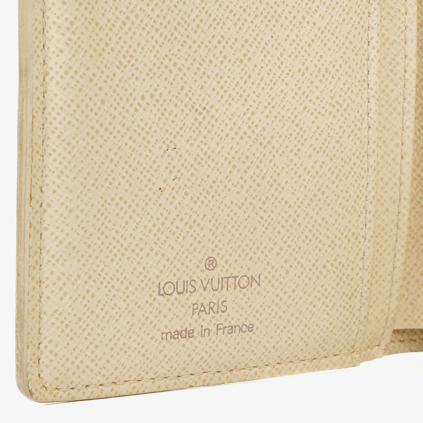 Louis Vuitton Port Feuille Vienoise Damier Azur Canvas French Purse Wallet