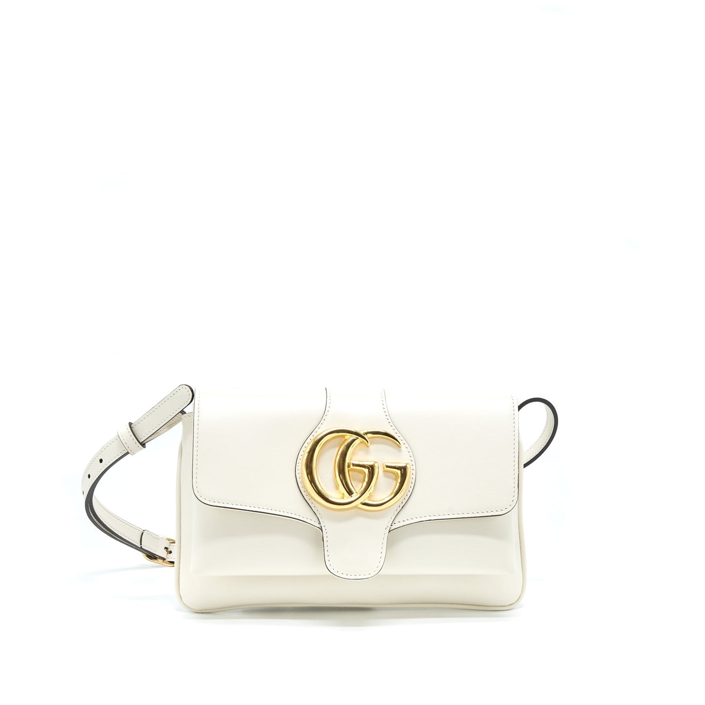 Gucci Small Arli Flap Bag Cream With