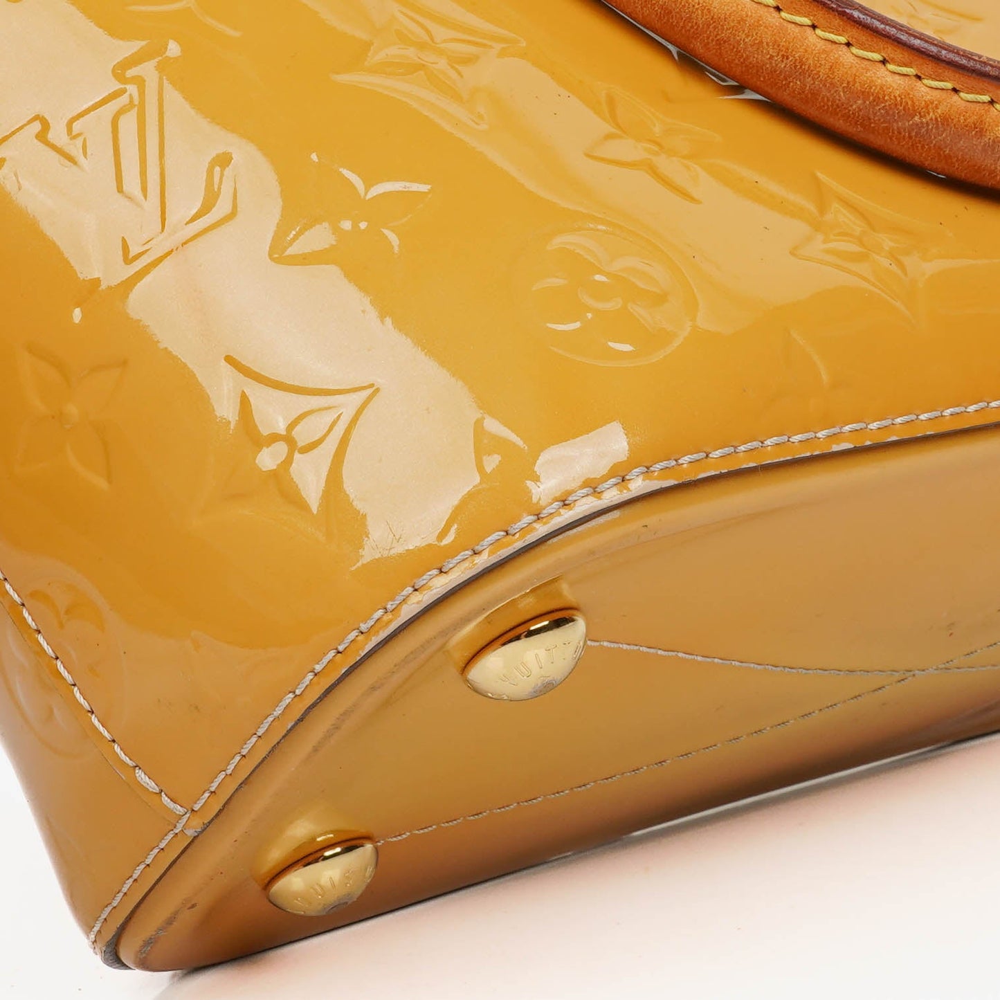 Louis Vuitton Vernis Montebello Dune PM Handbag