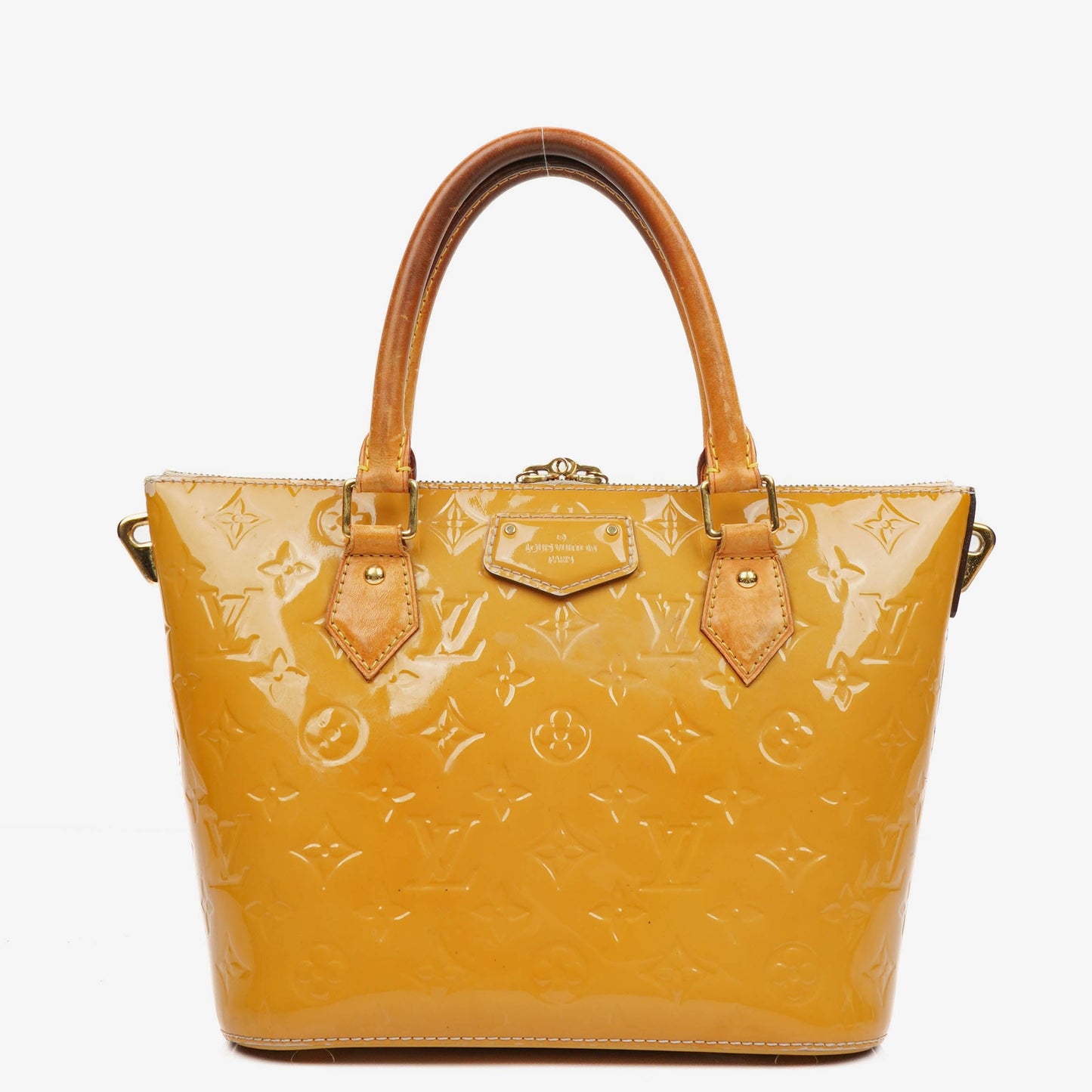 Louis Vuitton Vernis Montebello Dune PM Handbag