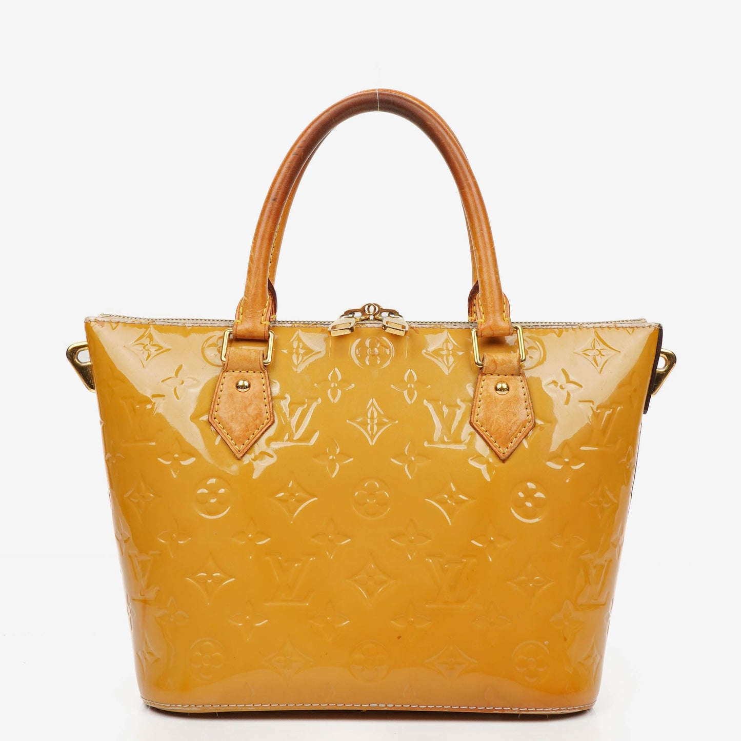 Louis Vuitton Vernis Montebello Dune PM Handbag