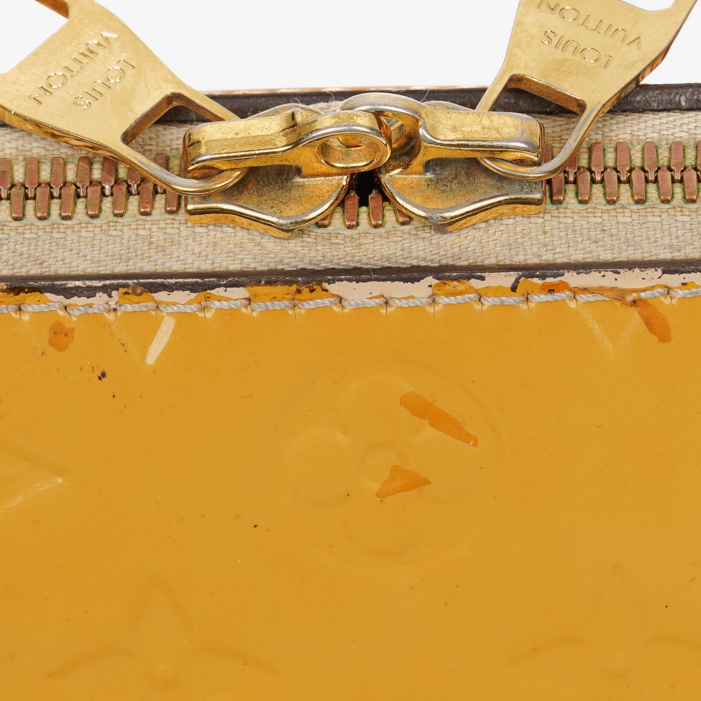 Louis Vuitton Vernis Montebello Dune PM Handbag