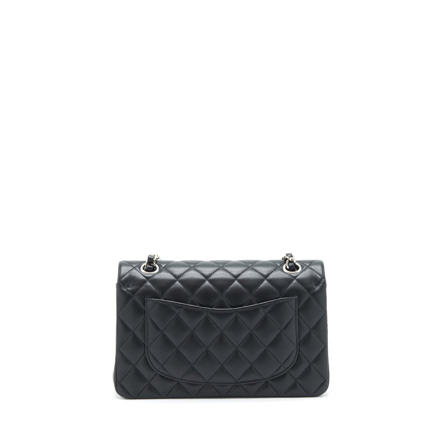 Chanel Small Classic Double Flap Bag Lambskin Black