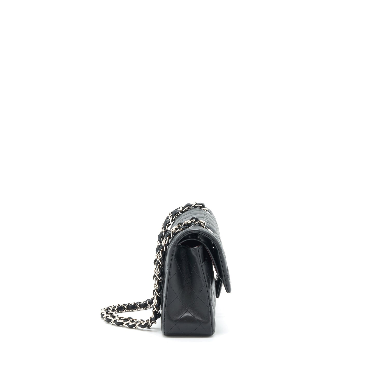 Chanel Small Classic Double Flap Bag Lambskin Black