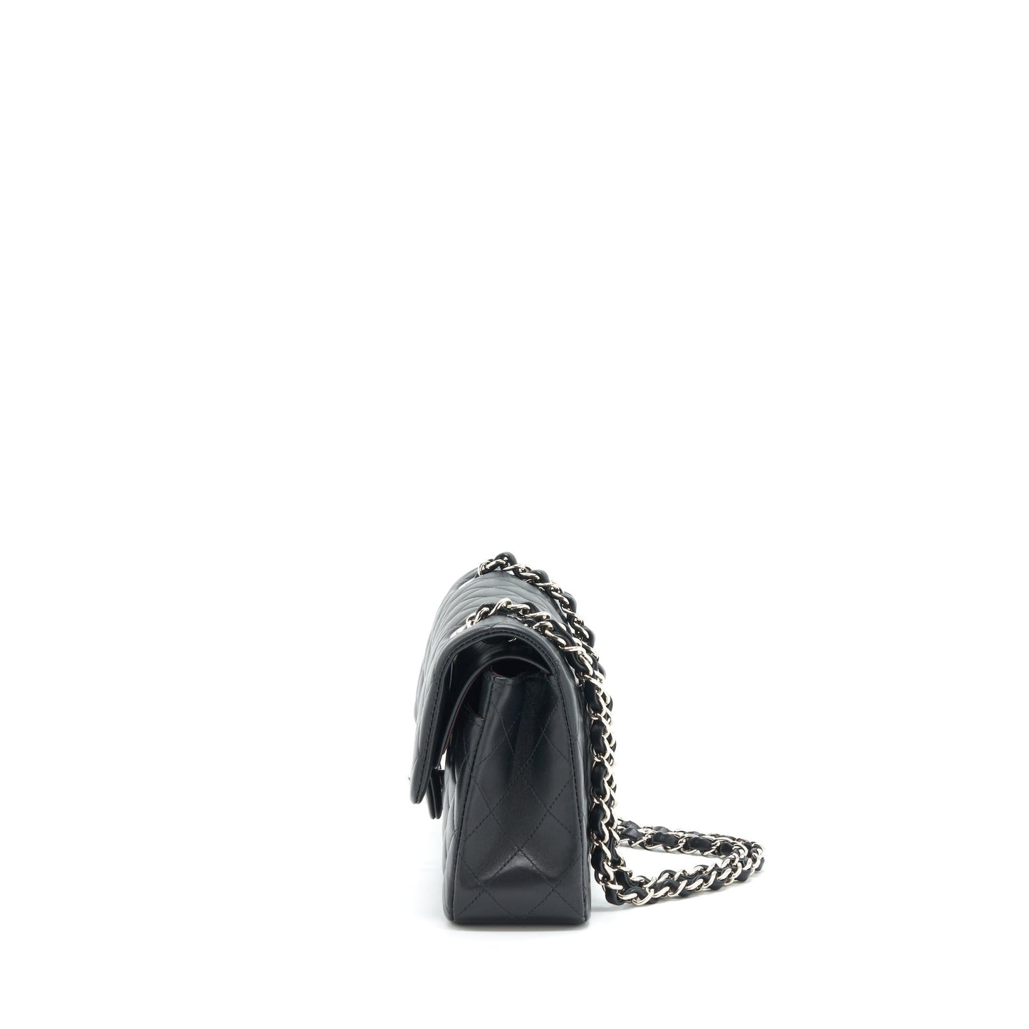 Chanel Small Classic Double Flap Bag Lambskin Black