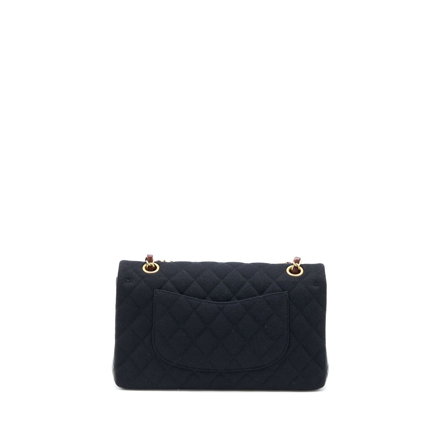 Chanel Medium Classic Double Flap Bag 2018 Metiers dArt Paris-Hamburg Collection Wool