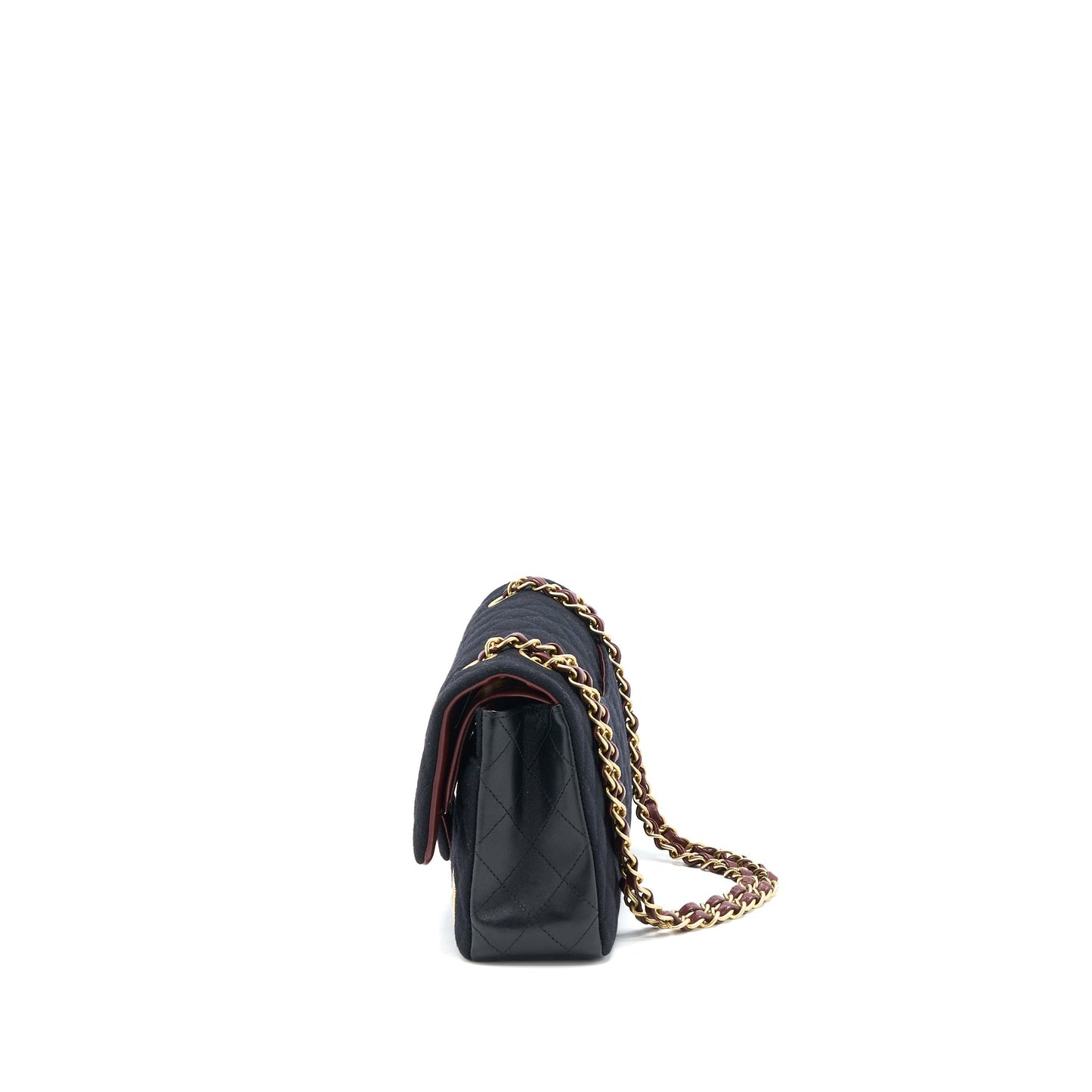Chanel Medium Classic Double Flap Bag 2018 Metiers dArt Paris-Hamburg Collection Wool