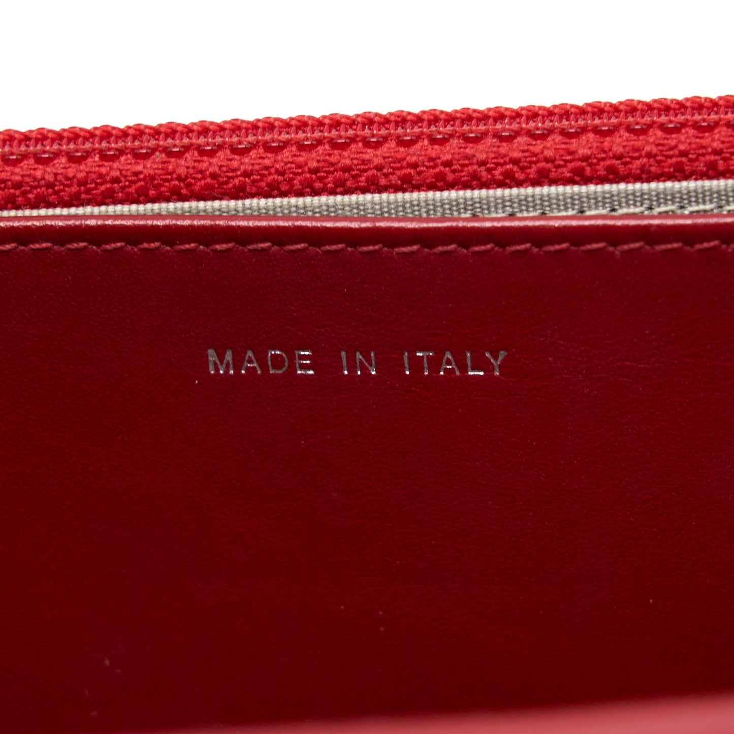 Chanel Wallet on Chain Patent Red