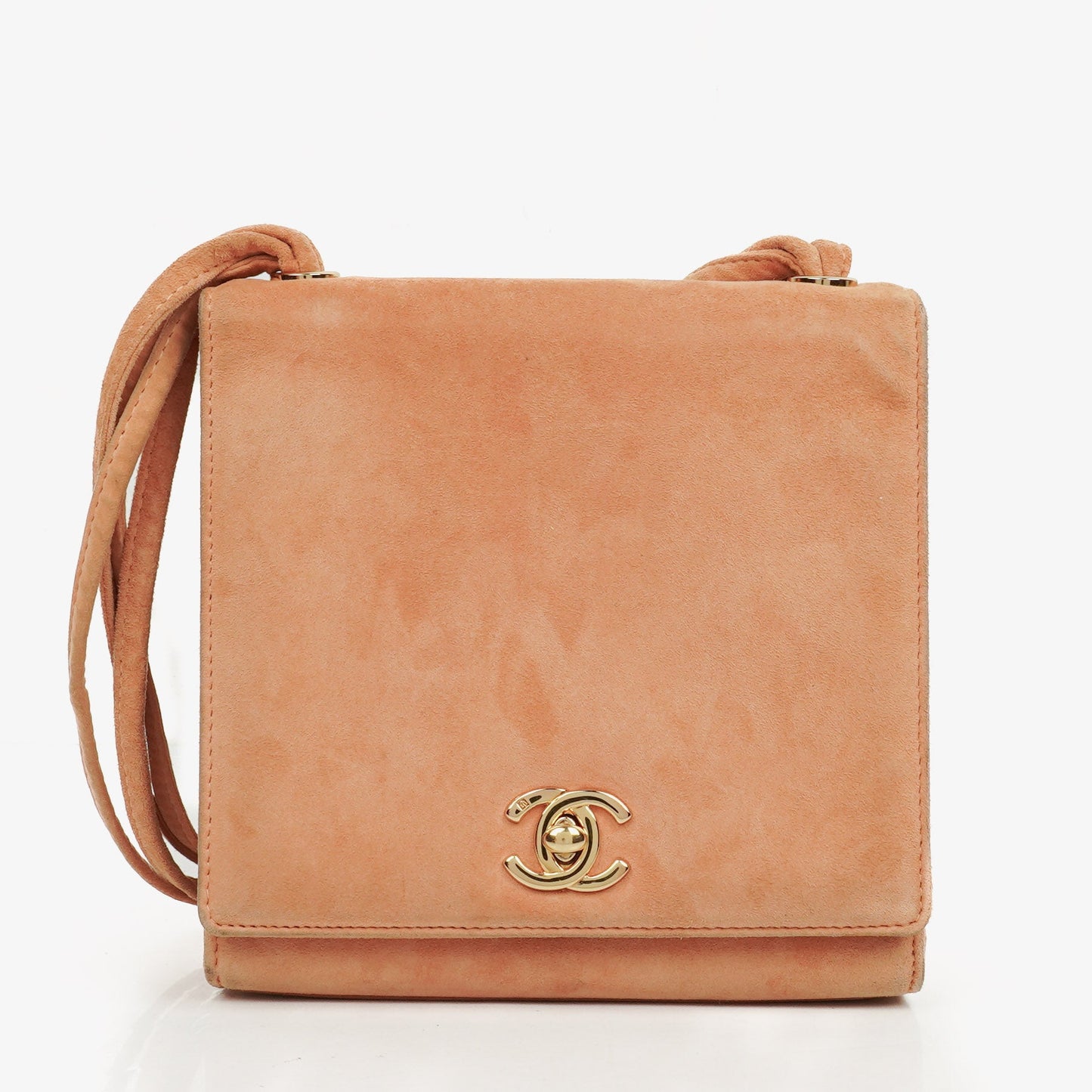 Chanel Suede Mini Square Flap Bag