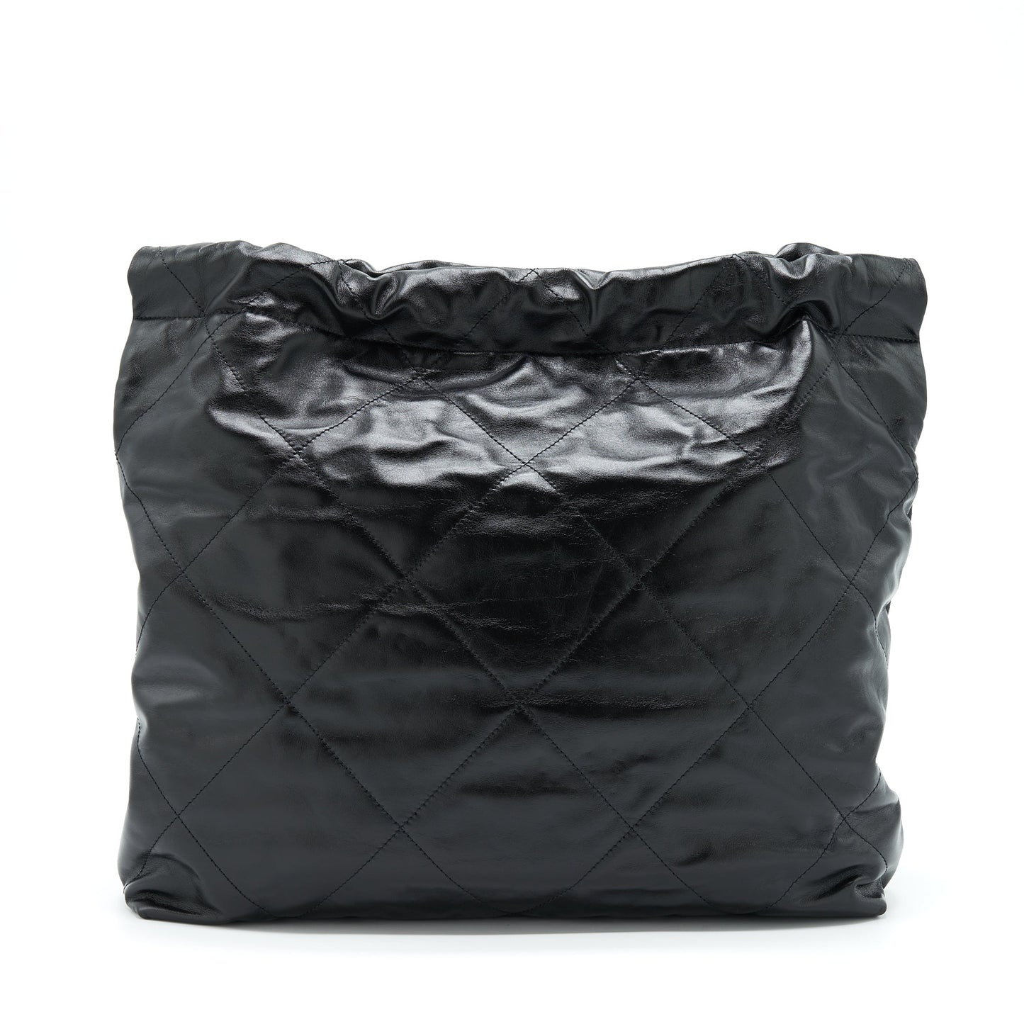 Chanel 22 Bag Shiny Calfskin Black