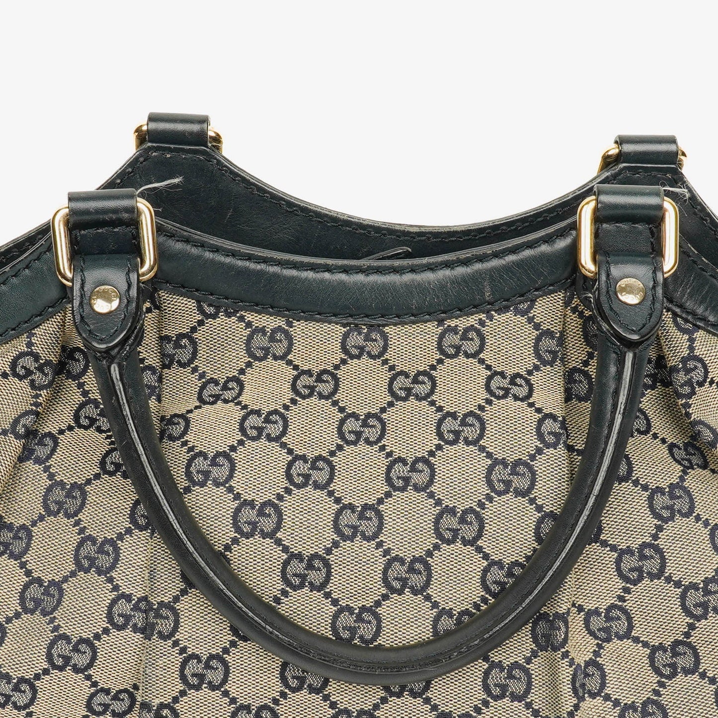 Gucci Monogram Canvas Sukey Shoulder Hobo Bag