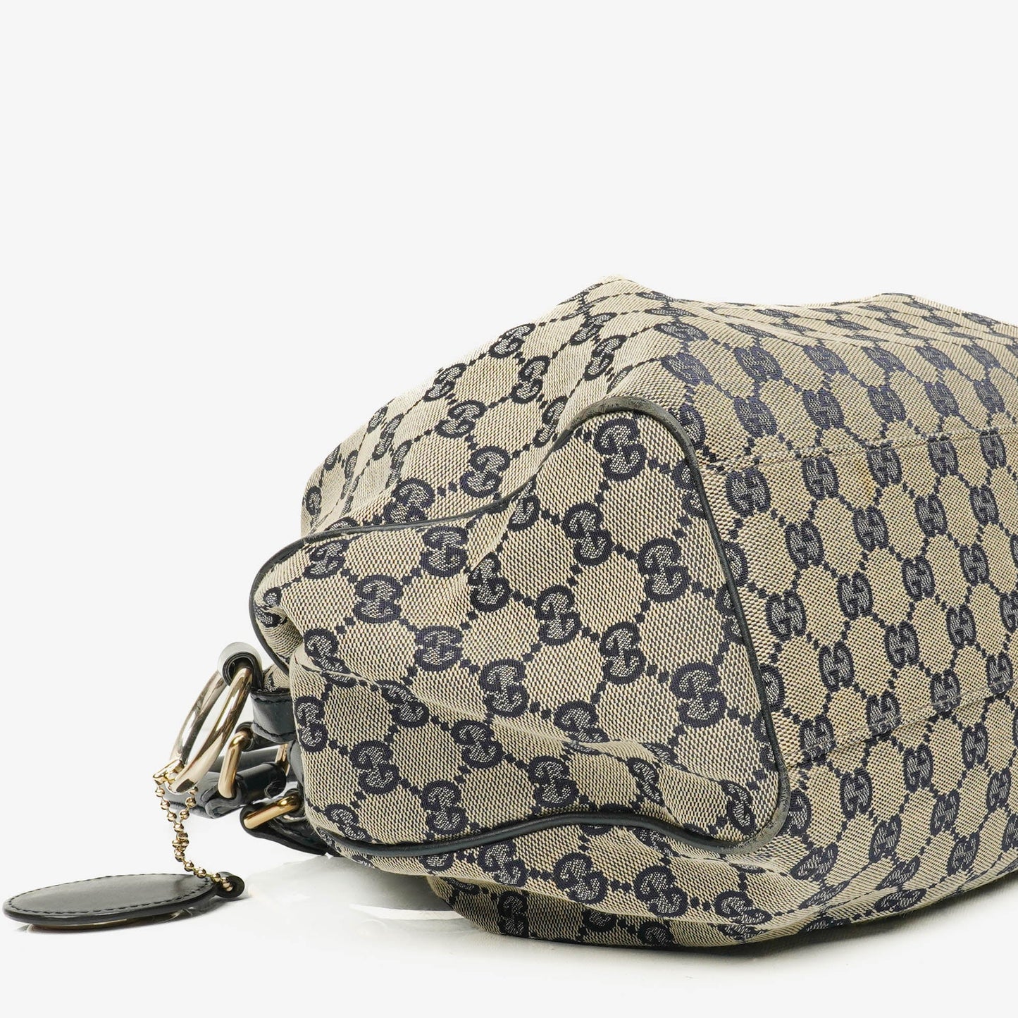 Gucci Monogram Canvas Sukey Shoulder Hobo Bag