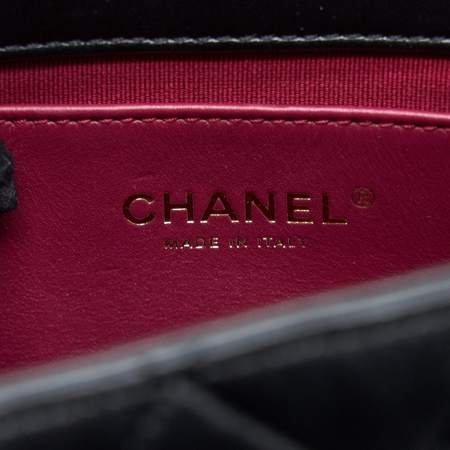 Chanel Quilted Hobo Crossbody Bag Lambskin Black Brushed  (Microchip)