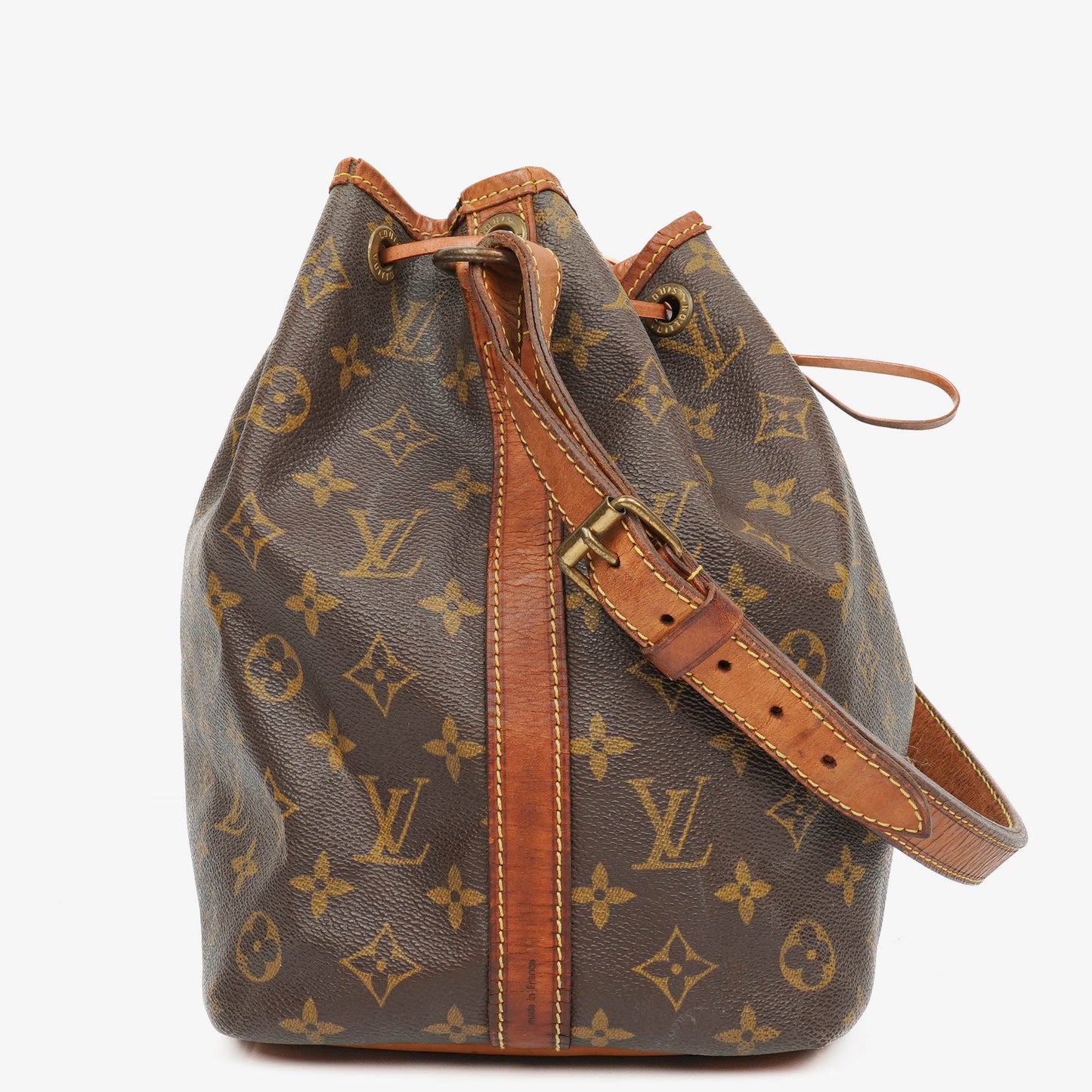 Louis Vuitton Petit Noe Monogram Canvas Shoulder Bag