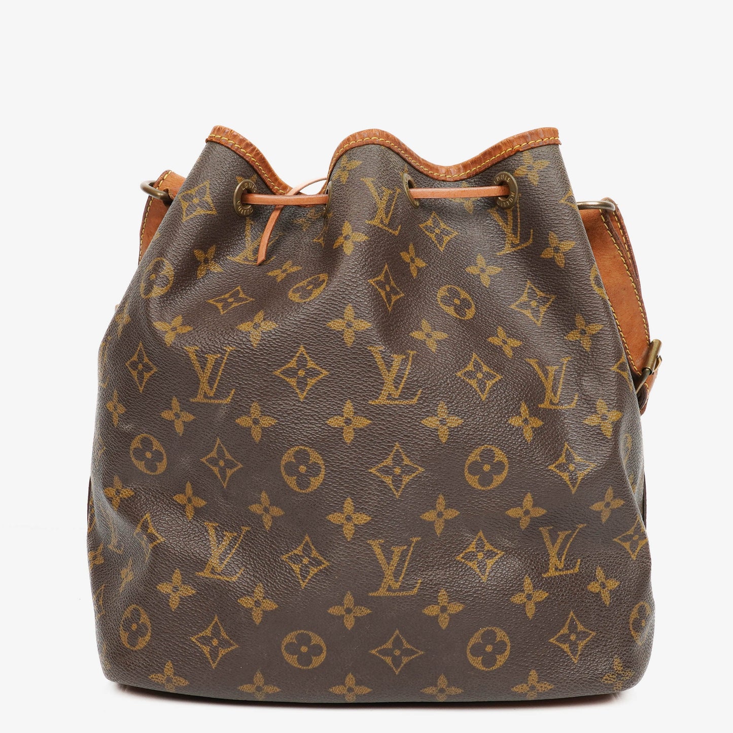 Louis Vuitton Petit Noe Monogram Canvas Shoulder Bag
