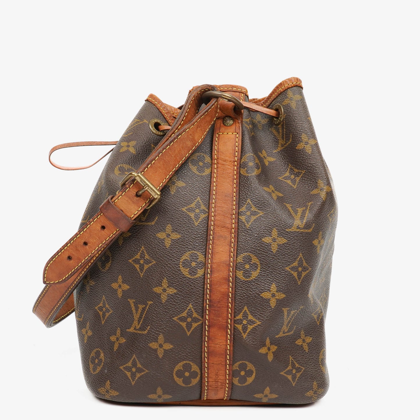 Louis Vuitton Petit Noe Monogram Canvas Shoulder Bag