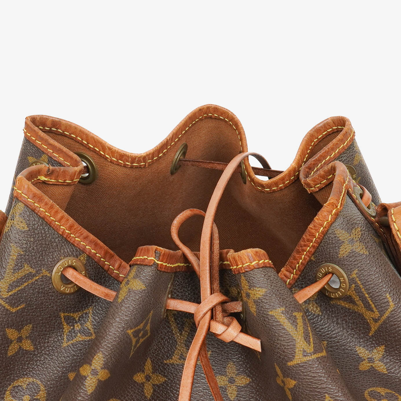 Louis Vuitton Petit Noe Monogram Canvas Shoulder Bag