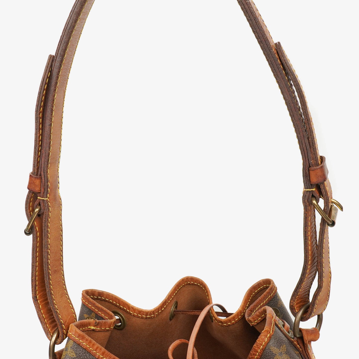 Louis Vuitton Petit Noe Monogram Canvas Shoulder Bag