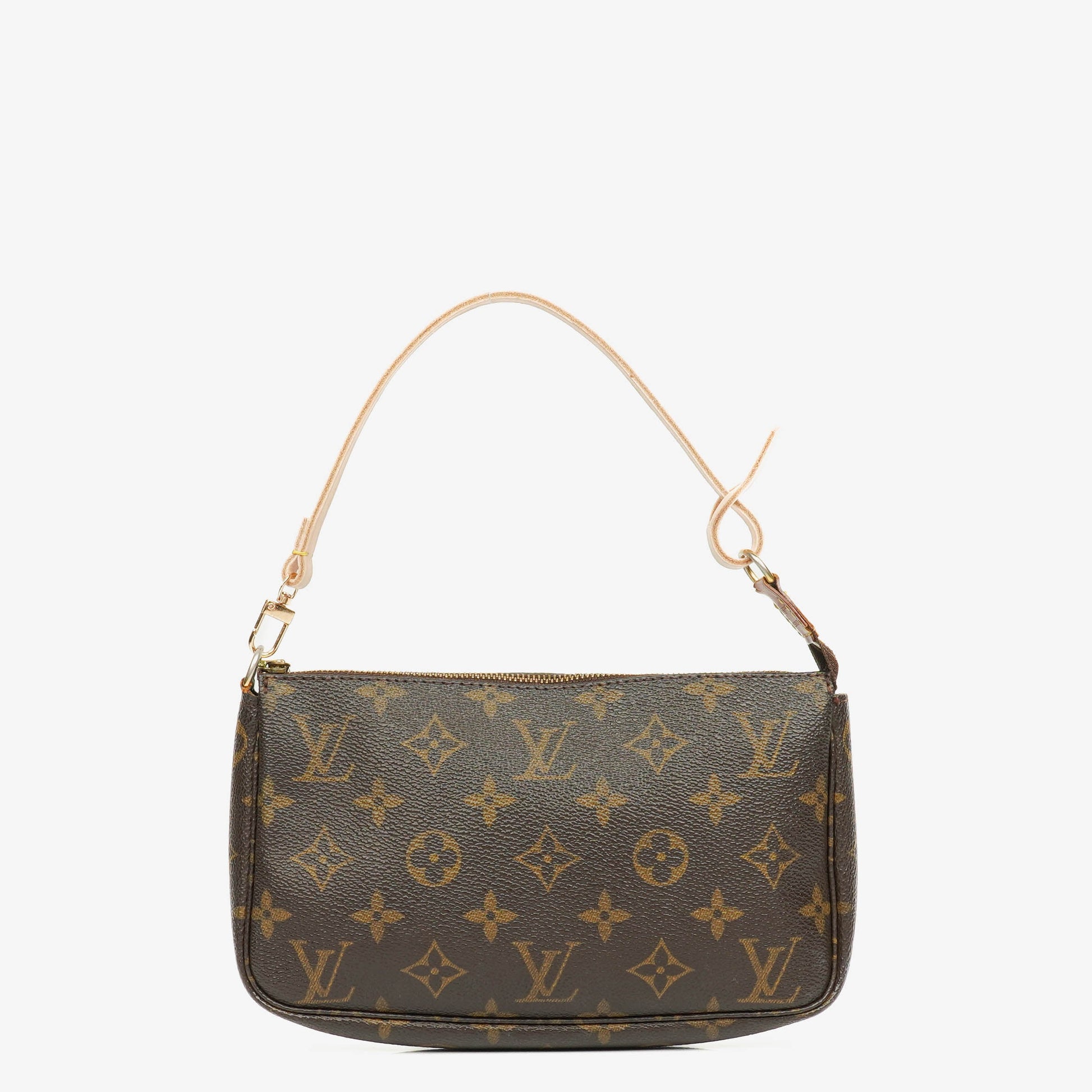 Louis Vuitton Pochette Accessoires Monogram Canvas Clutch Handbag