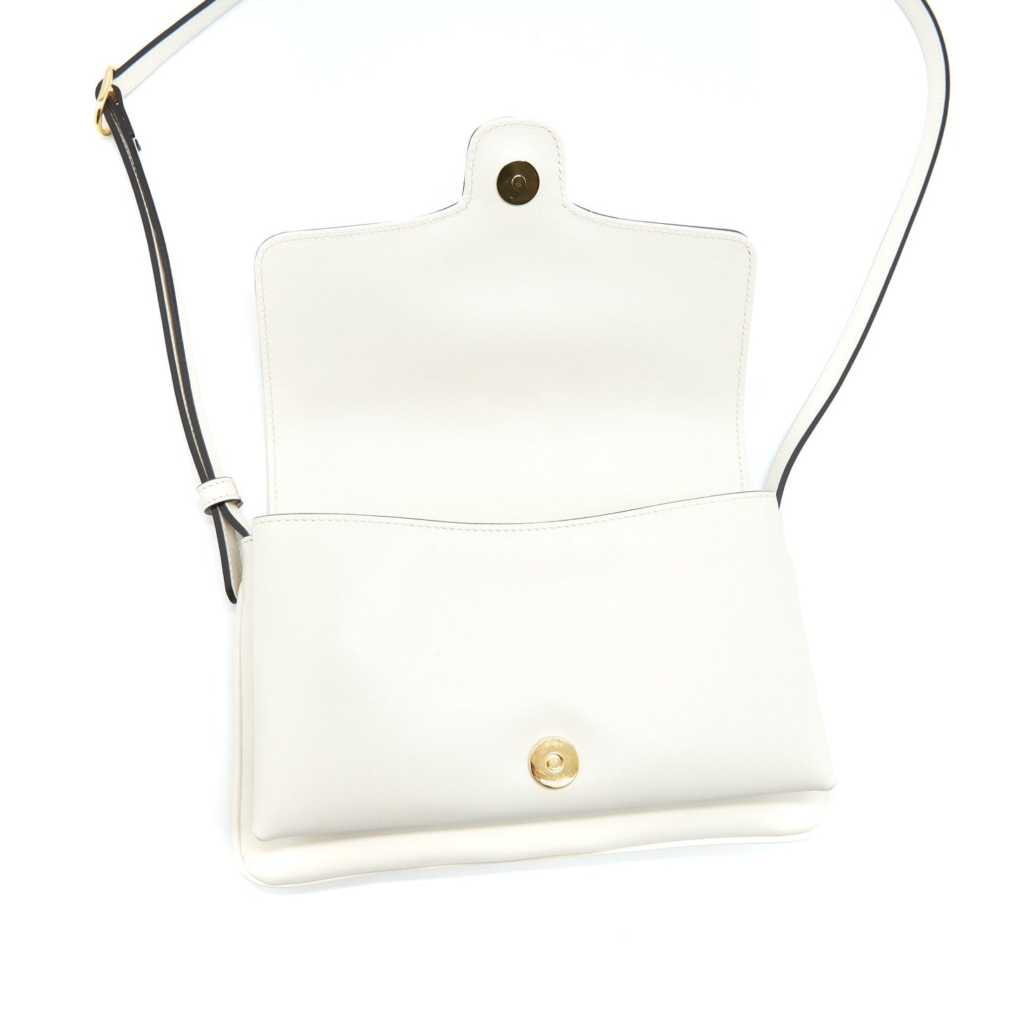 Gucci Small Arli Flap Bag Cream With