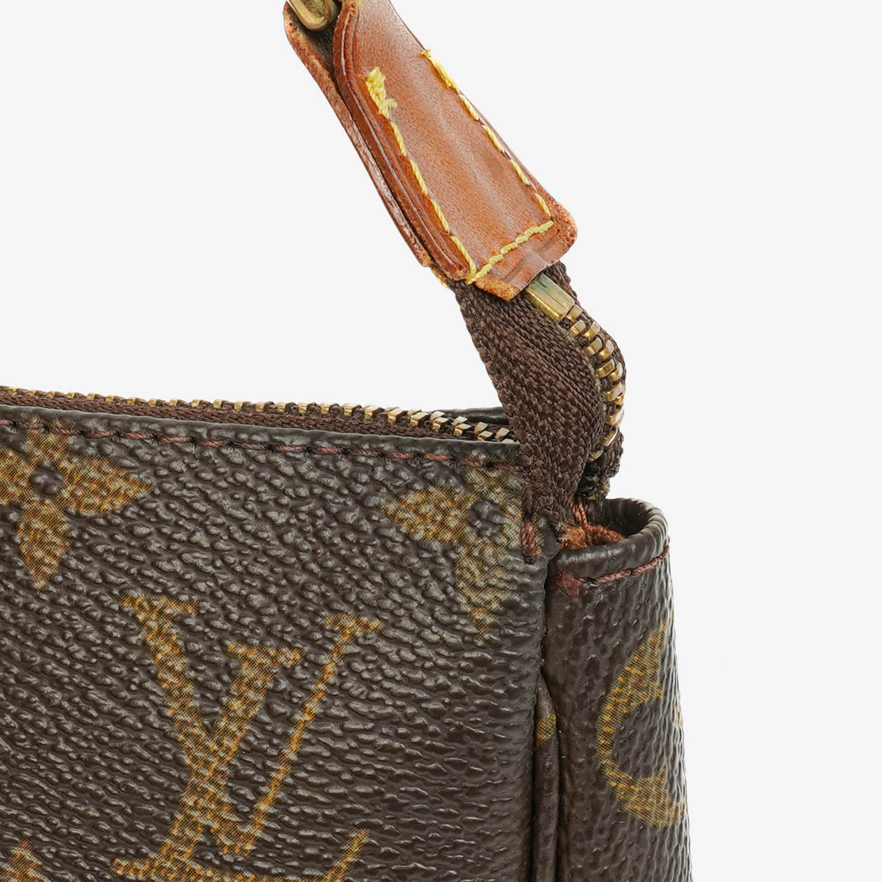 Louis Vuitton Pochette Accessoires Monogram Canvas Clutch Handbag