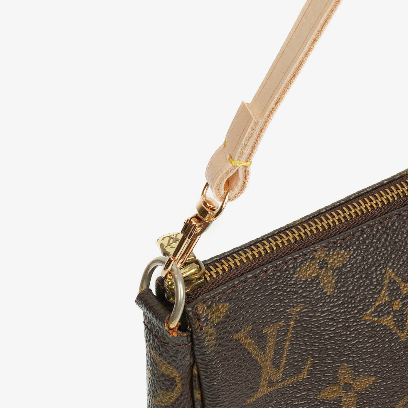 Louis Vuitton Pochette Accessoires Monogram Canvas Clutch Handbag