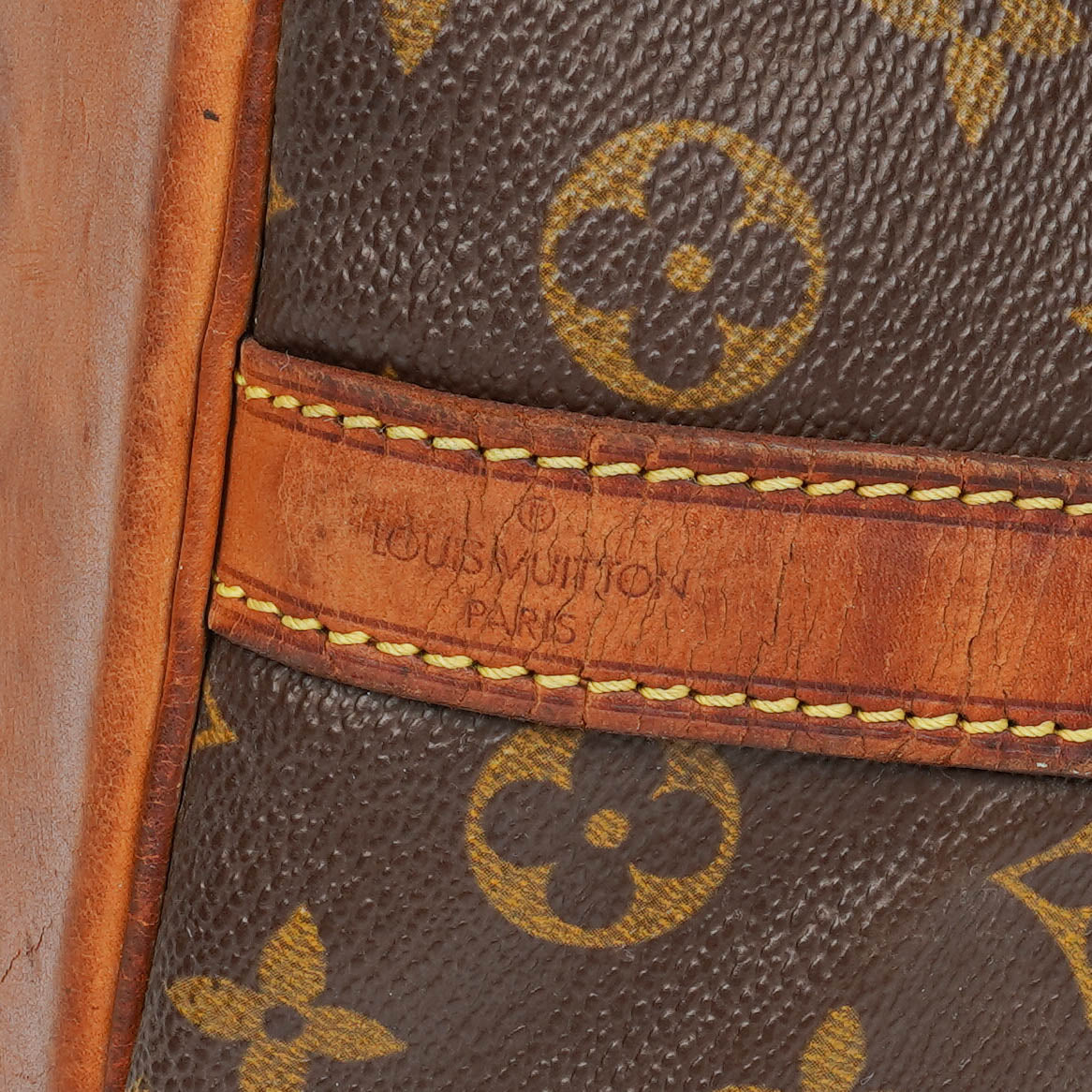 Louis Vuitton Petit Noe Monogram Canvas Shoulder Bag
