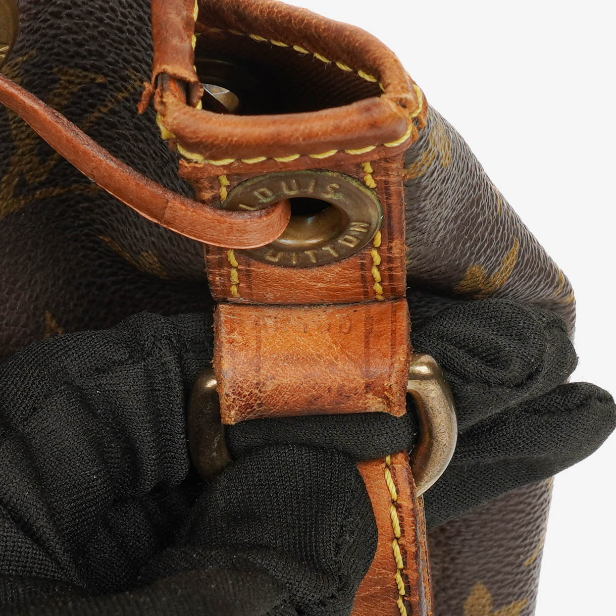 Louis Vuitton Petit Noe Monogram Canvas Shoulder Bag