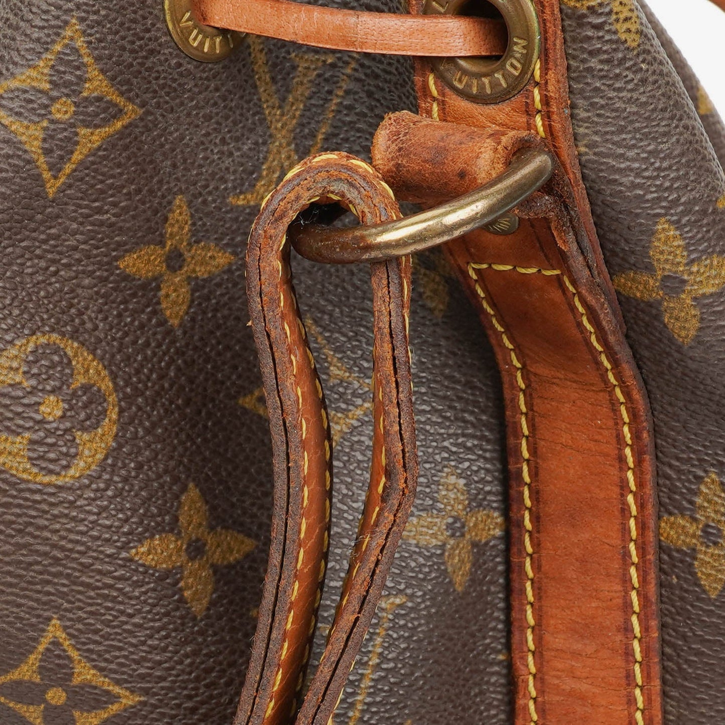 Louis Vuitton Petit Noe Monogram Canvas Shoulder Bag