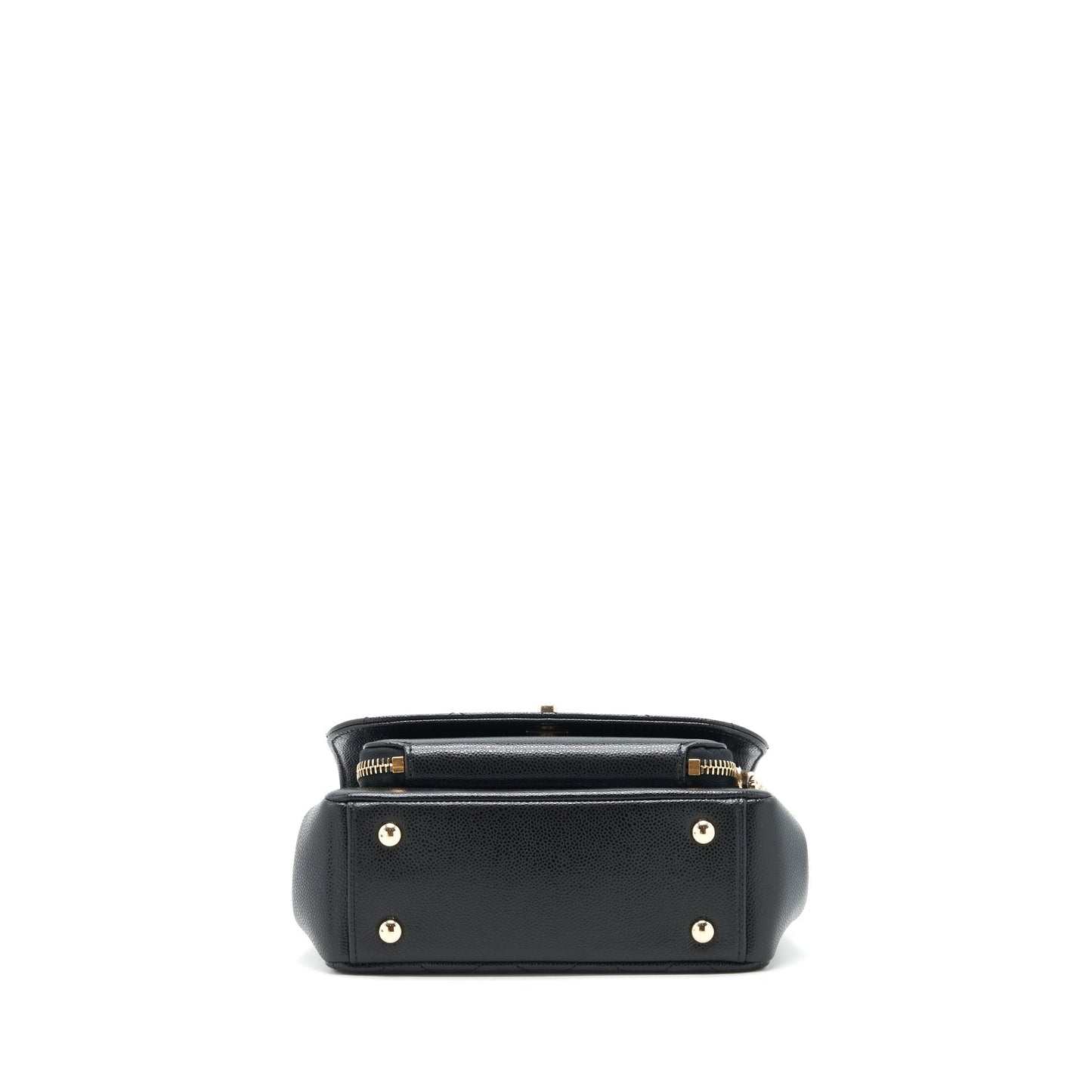 Chanel 22P Small Business Affinity Grained Calfskin Black L
