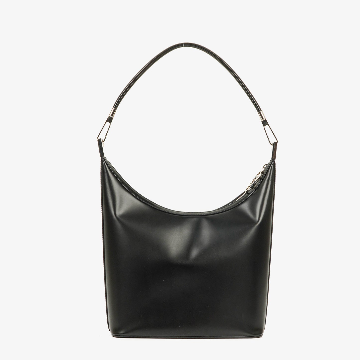 Gucci Black Leather Hobo Shoulder Bag