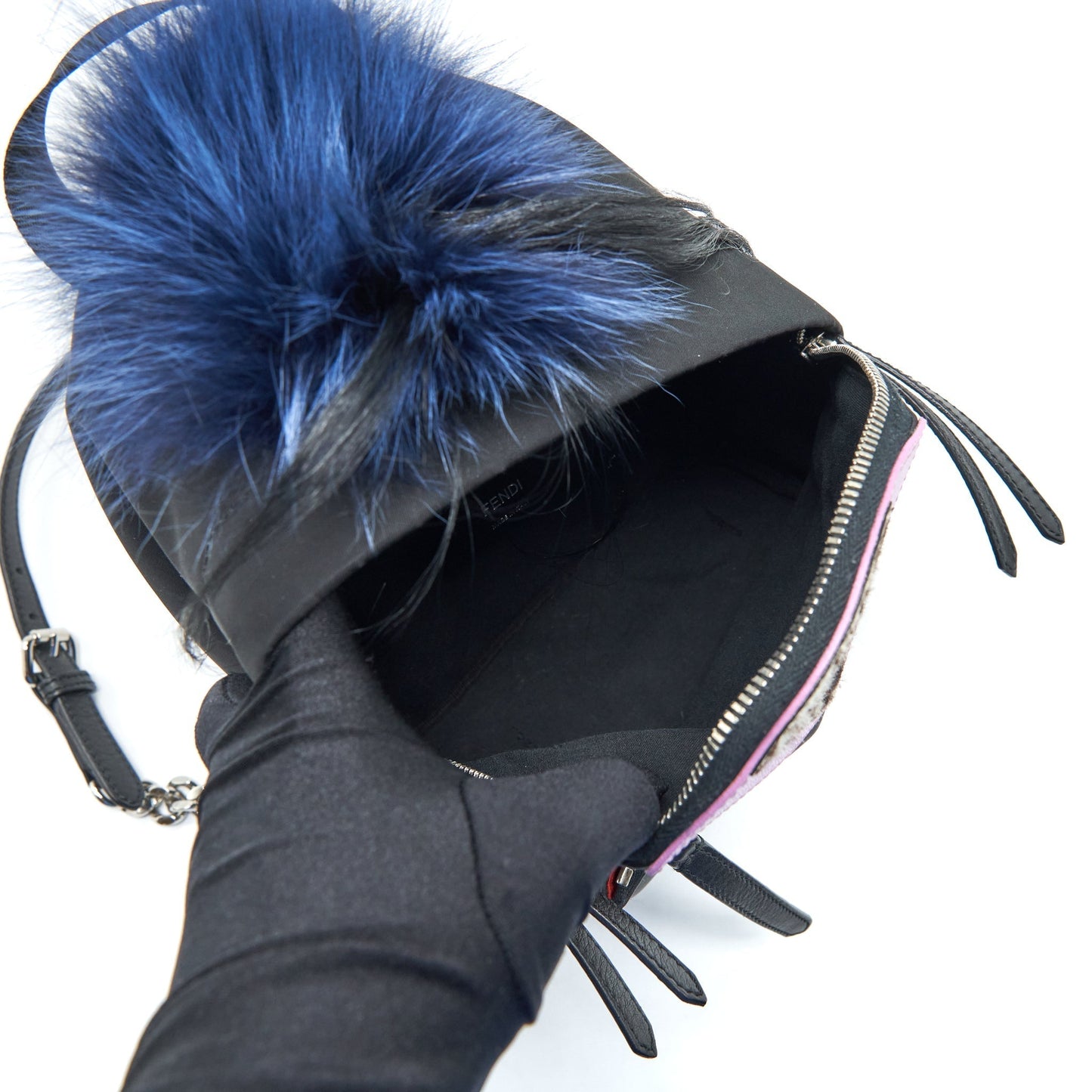 Fendi Mini Monster Backpack Black/ Multicolour