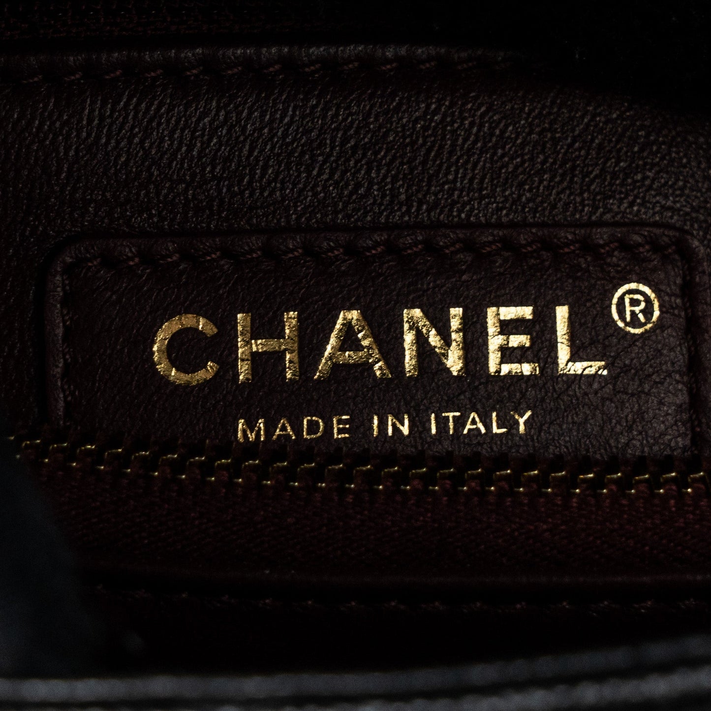 Chanel Medium Coco Handle Flap Bag Lizard Embossed Handle Caviar Black L