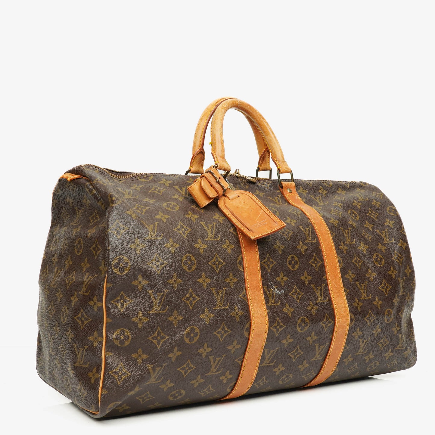 Louis Vuitton Keepall 50 Monogram Canvas Travel Bag