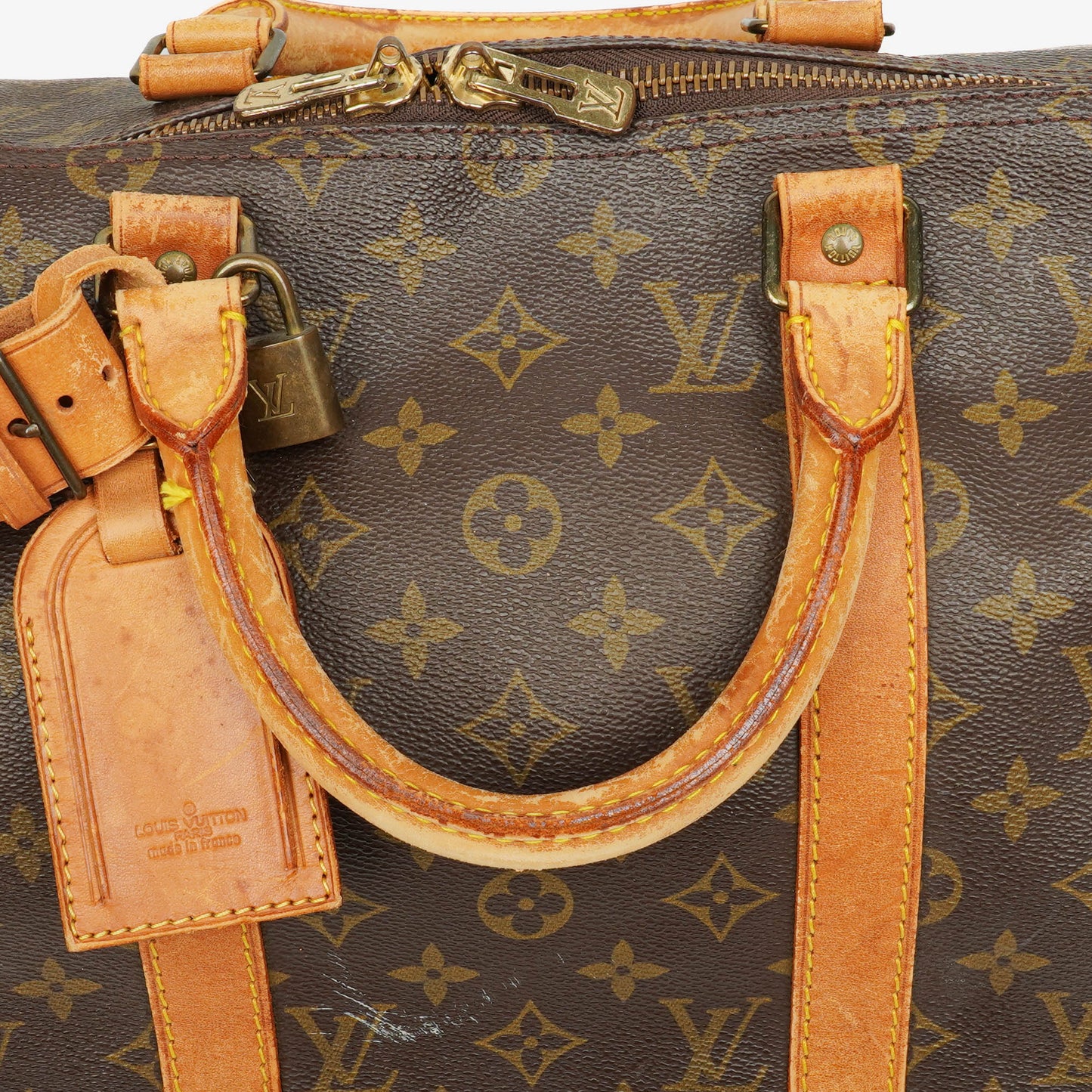 Louis Vuitton Keepall 50 Monogram Canvas Travel Bag