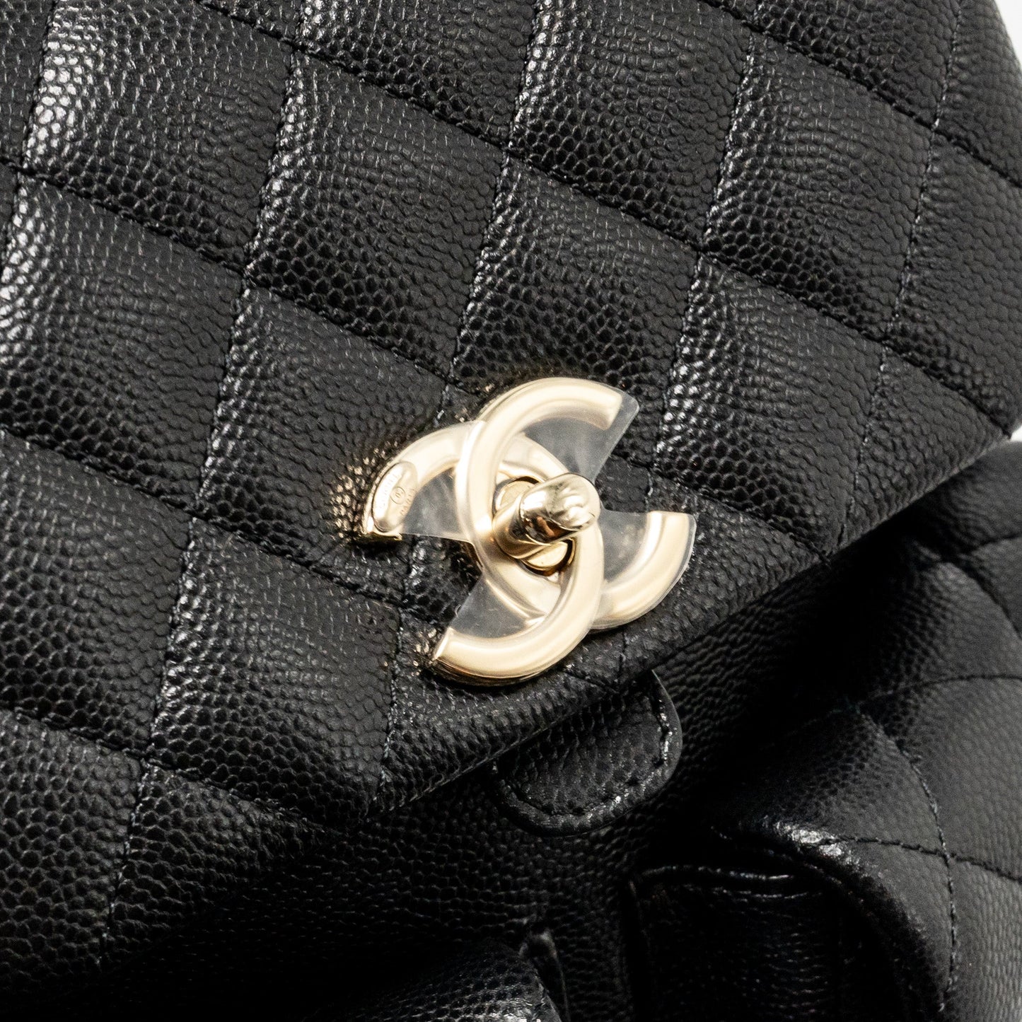 Chanel Triple Pack Duma Backpack Caviar Black L (Microchip)