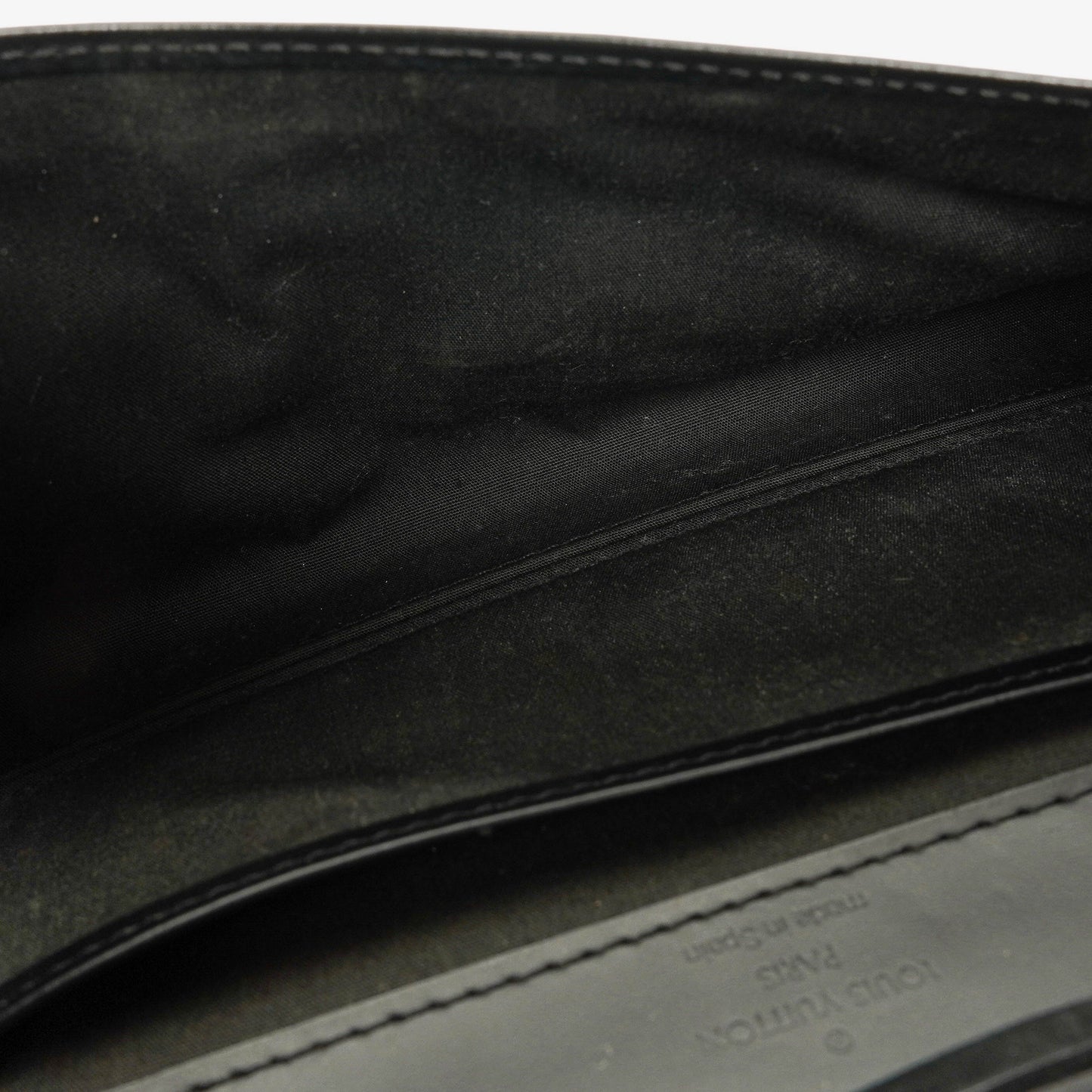 Louis Vuitton Black Epi Leather Honfleur Bag