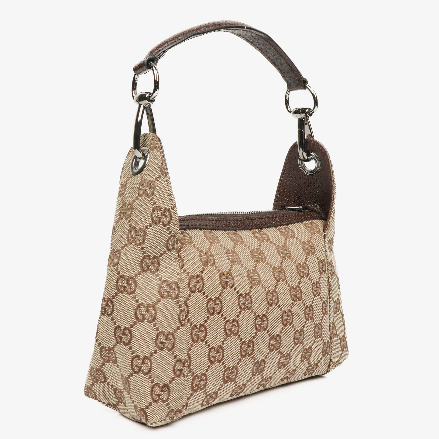 Gucci Monogram Canvas Mini Handbag