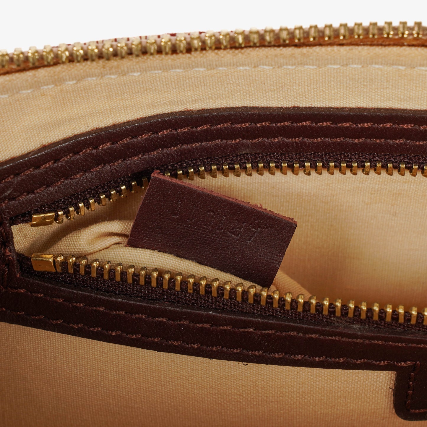 Louis Vuitton Mini Alma Long Cherry Monogram Handbag