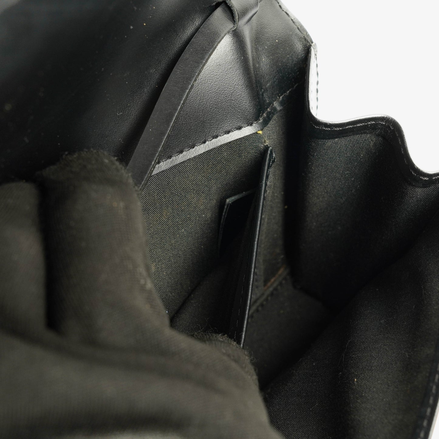 Louis Vuitton Black Epi Leather Honfleur Bag