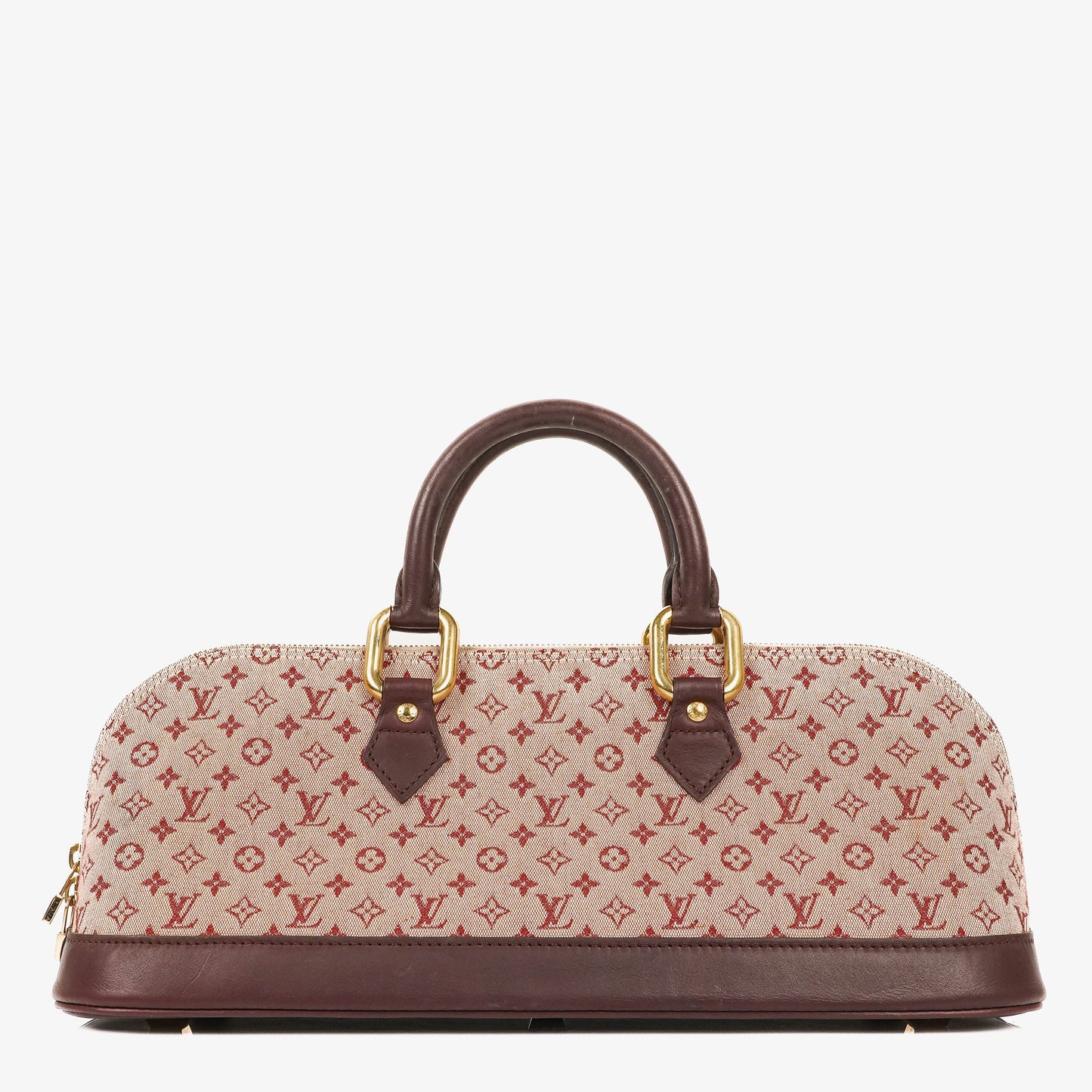 Louis Vuitton Mini Alma Long Cherry Monogram Handbag