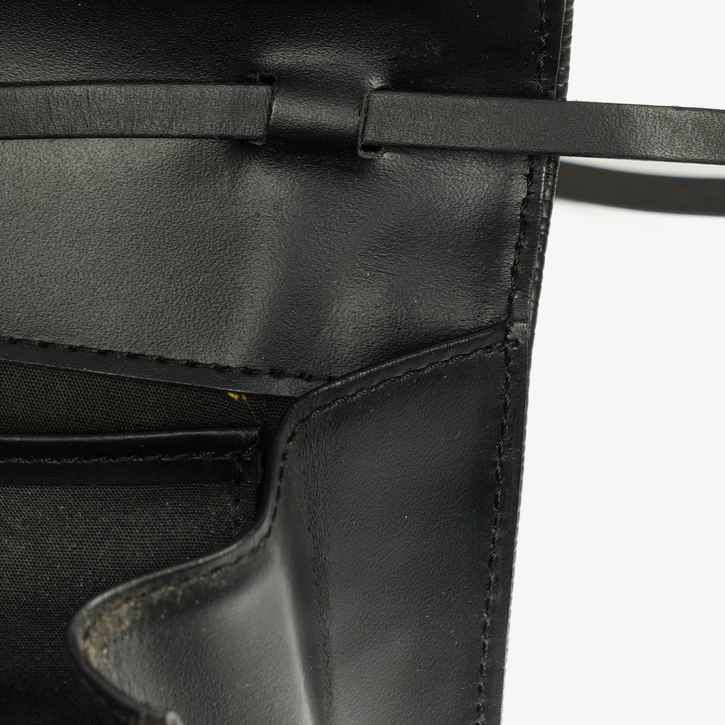 Louis Vuitton Black Epi Leather Honfleur Bag