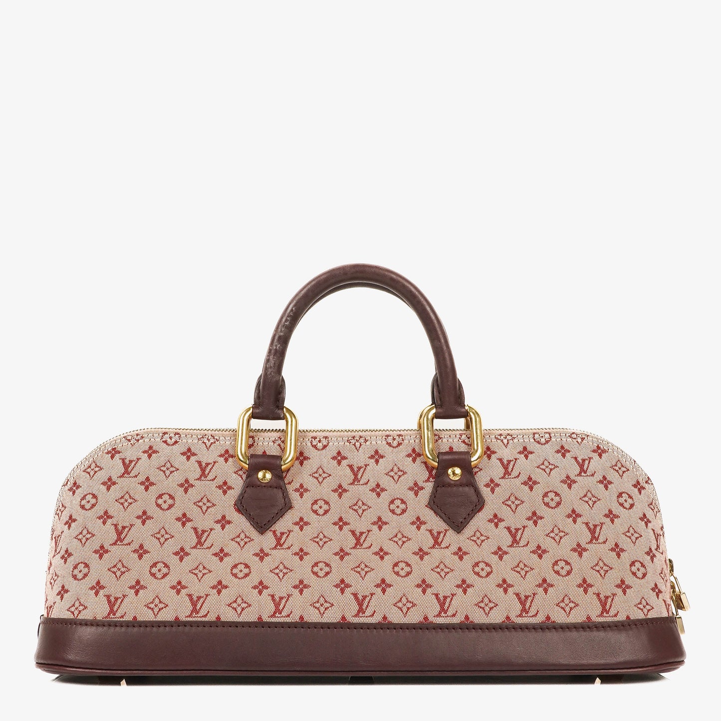 Louis Vuitton Mini Alma Long Cherry Monogram Handbag