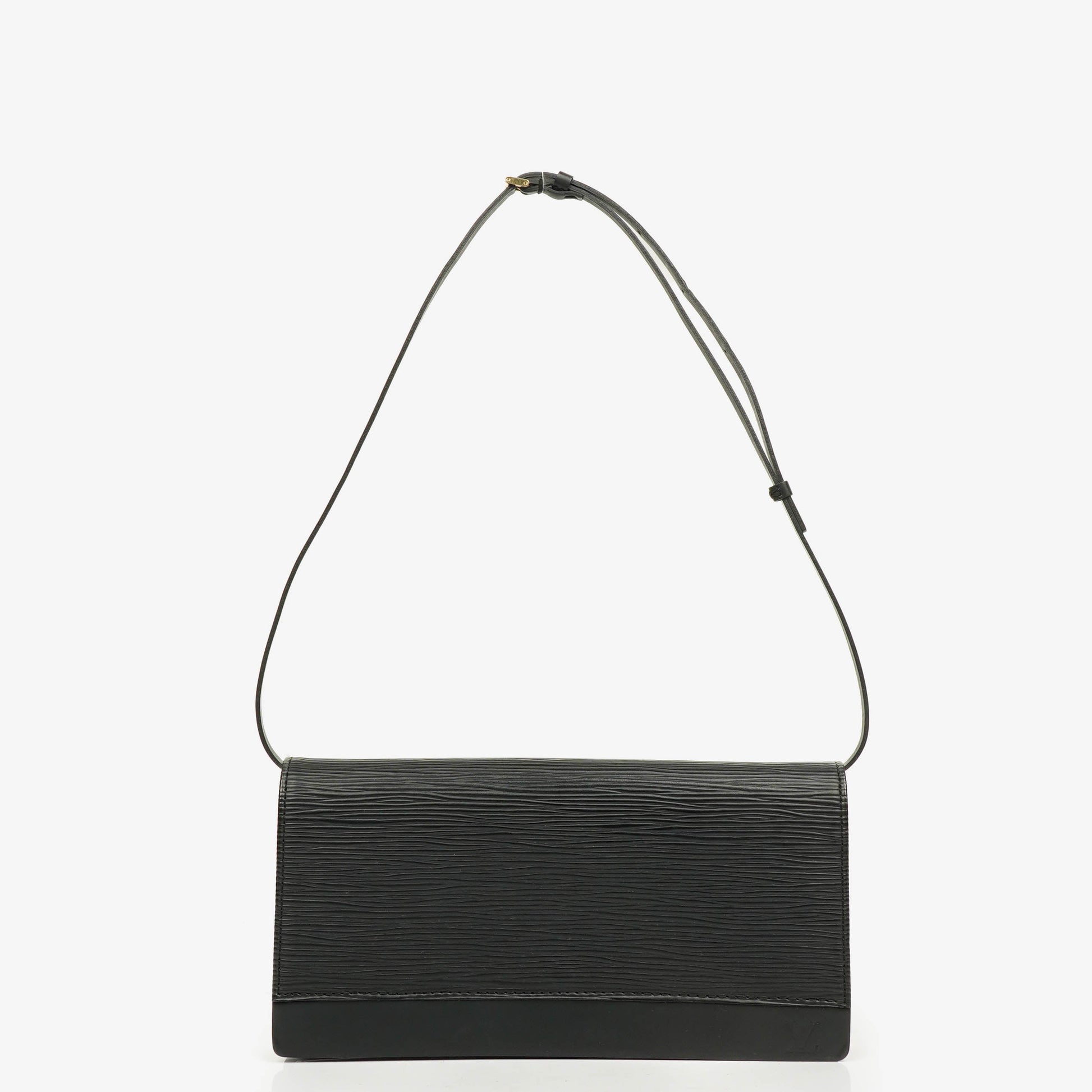 Louis Vuitton Black Epi Leather Honfleur Bag