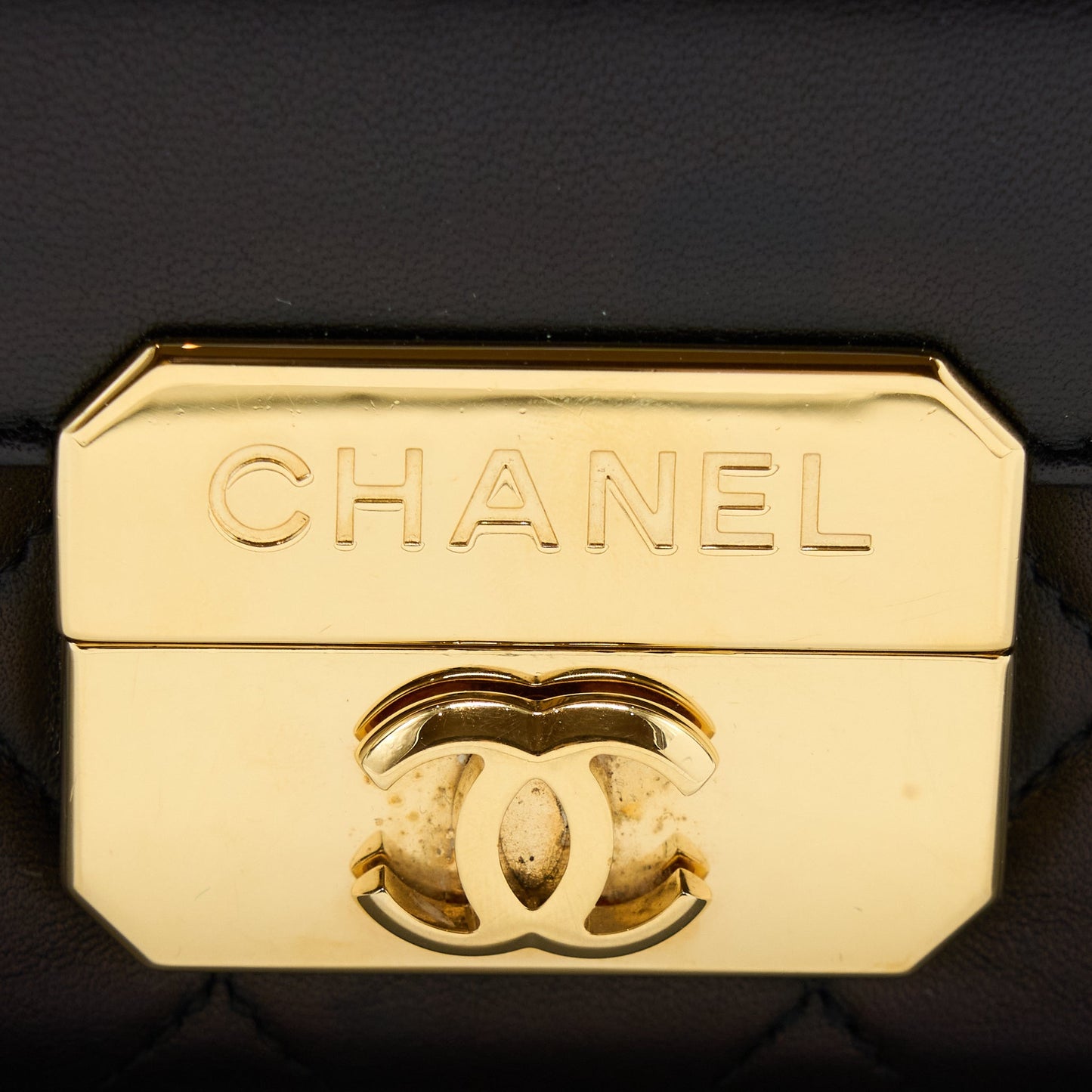 Chanel Seasonal Flap Bag Lambskin Black