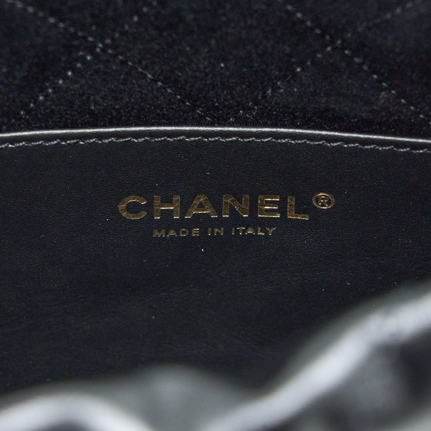 Chanel 23s Mini 22 Bag Aged Calfskin Black Brushed  (Microchip)