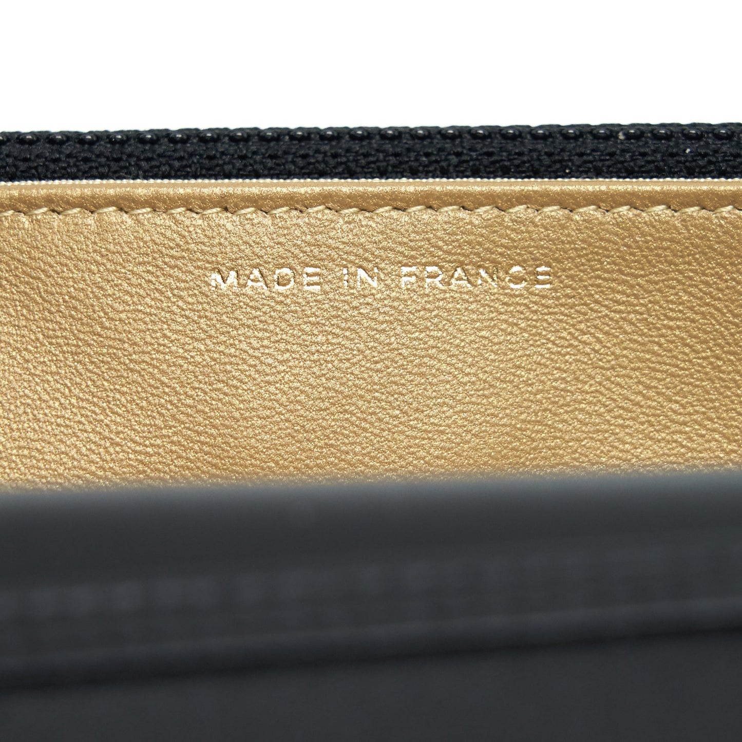 Chanel Pearl Crush Wallet On Chain Black  (Micrichip)