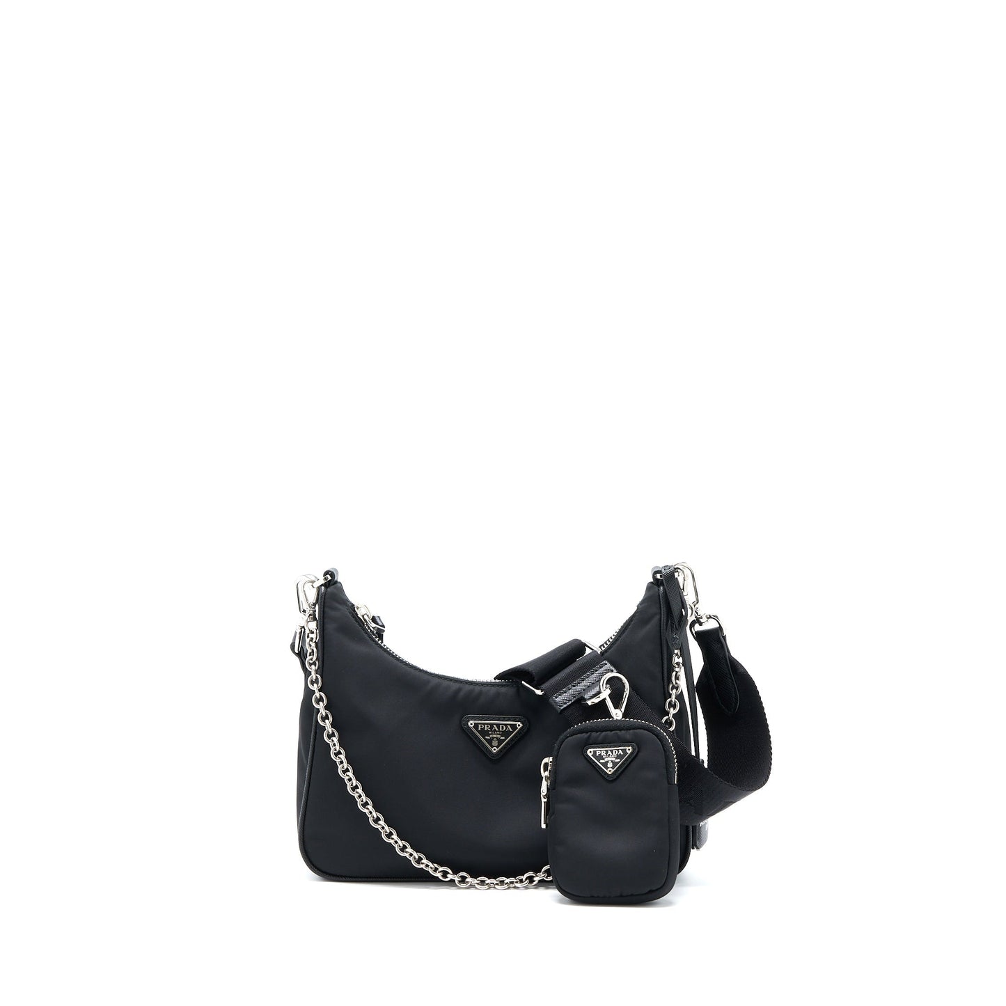 Prada Re-Edition 2005 Re-Nylon Purse Black